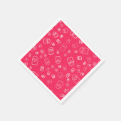 Serviette En Papier Motif fantôme (Coin)