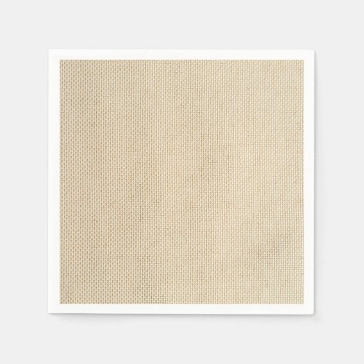 Serviette En Papier Motif Faux burlap (Devant)