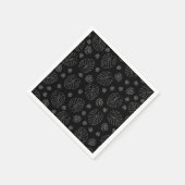 Serviette En Papier Motif Feuille tropical (Coin)