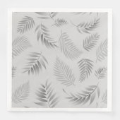 Serviette En Papier Motif Feuille tropical 5 (Devant)