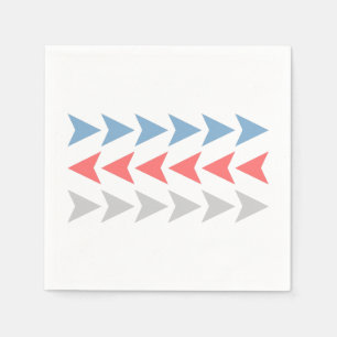 Serviette En Papier Motif Flèche