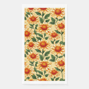 Serviette En Papier Motif floral
