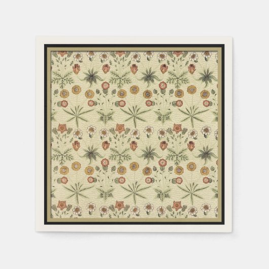 Serviette En Papier Motif floral par William Morris - Papier Napkins (Devant)