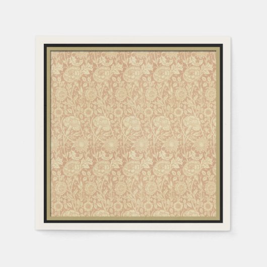 Serviette En Papier Motif floral par William Morris - Papier Napkins (Devant)