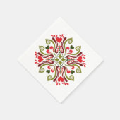 Serviette En Papier Motif Floral Tulip hongrois (Coin)
