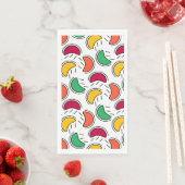 Serviette En Papier Motif Fruit Candy (En situation)