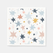 Serviette En Papier Motif Fun Star (Devant)