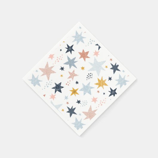Serviette En Papier Motif Fun Star (Coin)