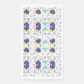 Serviette En Papier Motif géométrique Retro Memphis (Devant)