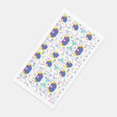 Serviette En Papier Motif géométrique Retro Memphis (Coin)