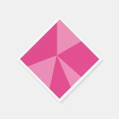 Serviette En Papier Motif géométrique triangles (Coin)