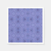 Serviette En Papier Motif géométrique violet violet délicat (Devant)