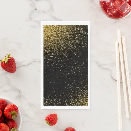 Serviette En Papier Motif Gradient 4 (En situation)