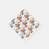 Serviette En Papier Motif Halloween activé (Coin)