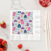 Serviette En Papier Motif Joyeux Ramadan (En situation)