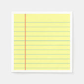 Serviette En Papier Motif juridique (Devant)