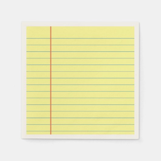 Serviette En Papier Motif juridique (Devant)