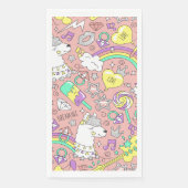 Serviette En Papier motif lama 3 (Devant)