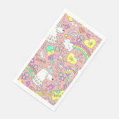 Serviette En Papier motif lama 3 (Coin)