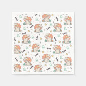 Serviette En Papier Motif Leo Loppi Tokki Zodiac Series (Devant)