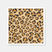 Serviette En Papier Motif léopard, motif guépard, motif animal (Devant)
