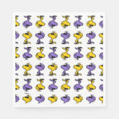 Serviette En Papier Motif Lunettes de soleil Cool Woodstock (Devant)