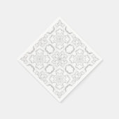 Serviette En Papier Motif mandala (Coin)