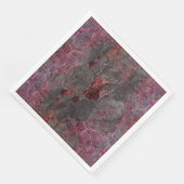 Serviette En Papier Motif marbré (Coin)