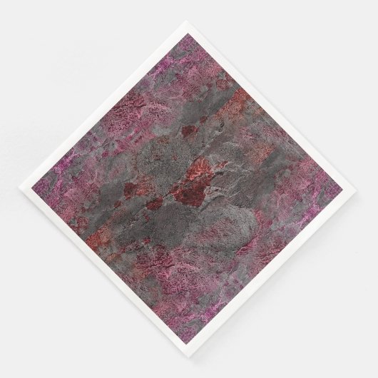 Serviette En Papier Motif marbré (Coin)