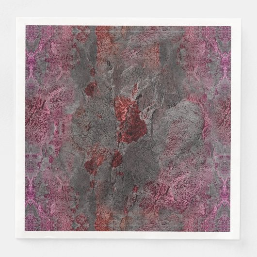 Serviette En Papier Motif marbré (Devant)