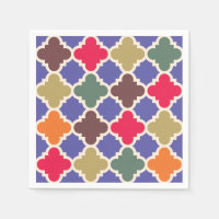 Motif marocain de mosaïque