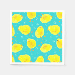 Serviette En Papier Motif mignon de Pâques
