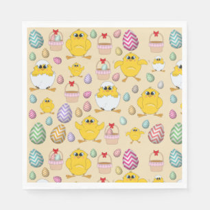 Serviette En Papier Motif mignon de Pâques