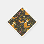Serviette En Papier Motif migre Woodland Fox (Coin)