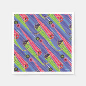 Serviette En Papier Motif Miraculaire Kwamis Tikki & Plagg (Devant)