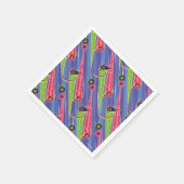 Serviette En Papier Motif Miraculaire Kwamis Tikki & Plagg (Coin)