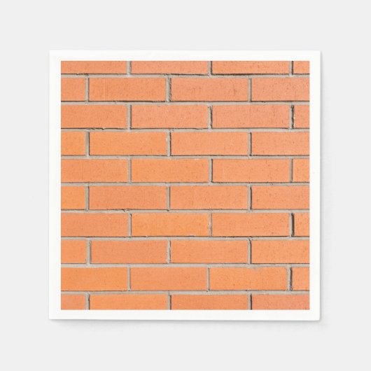 Serviette En Papier Motif mur en brique (Devant)