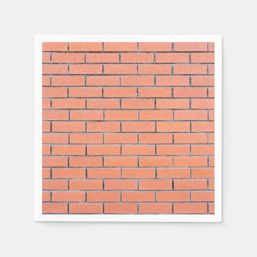 Serviette En Papier Motif mur en brique (Devant)