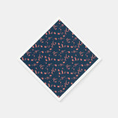 Serviette En Papier Motif musical (Coin)