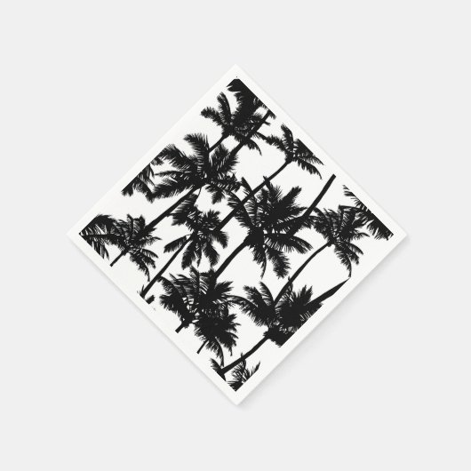 Serviette En Papier Motif Palm Tree (Coin)