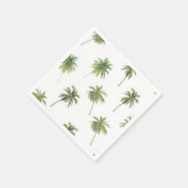Serviette En Papier Motif palmier (Coin)
