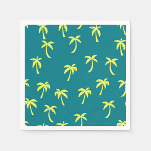 Serviette En Papier Motif palmier