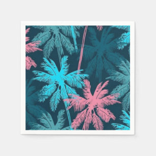 Serviette En Papier Motif palmier