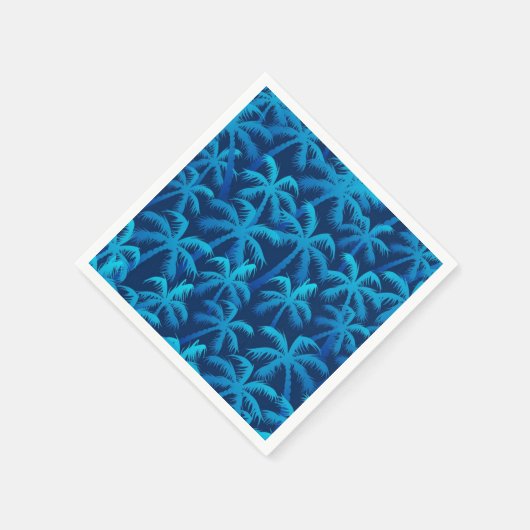 Serviette En Papier Motif palmier (Coin)