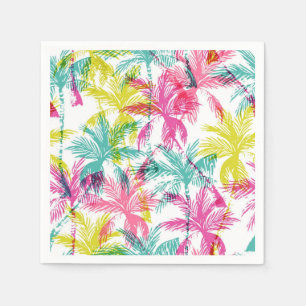 Serviette En Papier Motif palmier