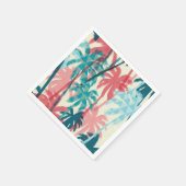 Serviette En Papier Motif palmier (Coin)
