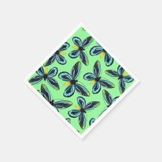 Serviette En Papier Motif papillon de la reine Alexandra (Coin)