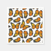 Serviette En Papier Motif papillon Monarch (Devant)