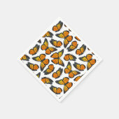Serviette En Papier Motif papillon Monarch (Coin)