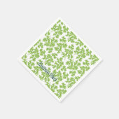 Serviette En Papier Motif Persil (Coin)